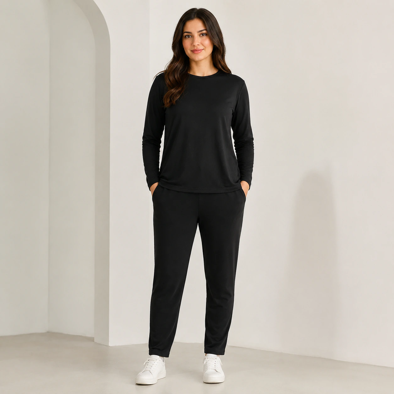 Maru Women’s Basic Long Sleeve Top gallery image 2