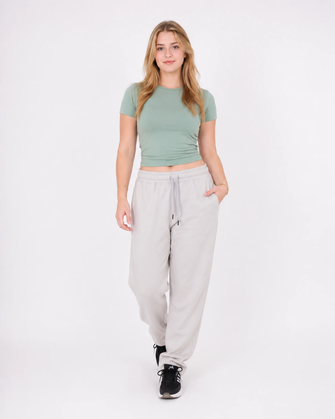 Maru Women’s Basic Fitted Crop Top gallery image 2